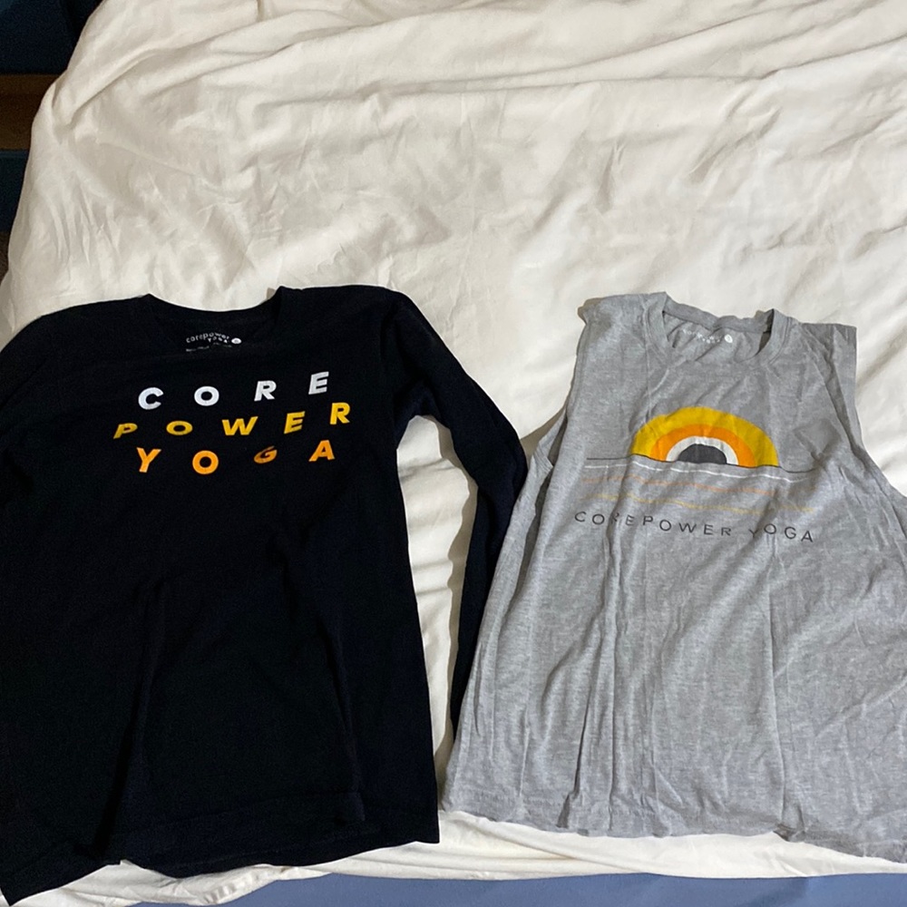 CorePower Yoga Shirts size small